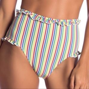 NWT!! SOILID & STRIPED Bikini Bottoms size M